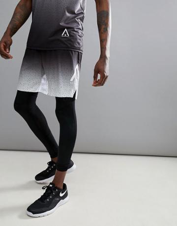 Wear Color Arc Shorts In Black - Black
