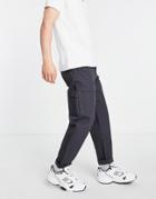 Topman Carpenter Pants In Gray-grey