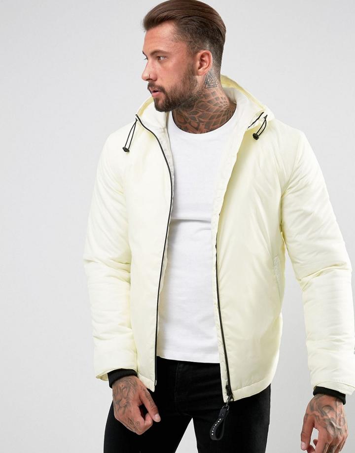 Religion Padded Jacket - Cream