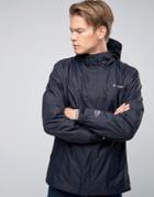 Columbia Pouring Adventure Jacket Hooded Waterproof - Black