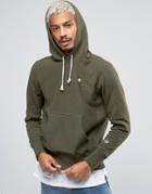 Champion Hoodie With Small Logo - Green