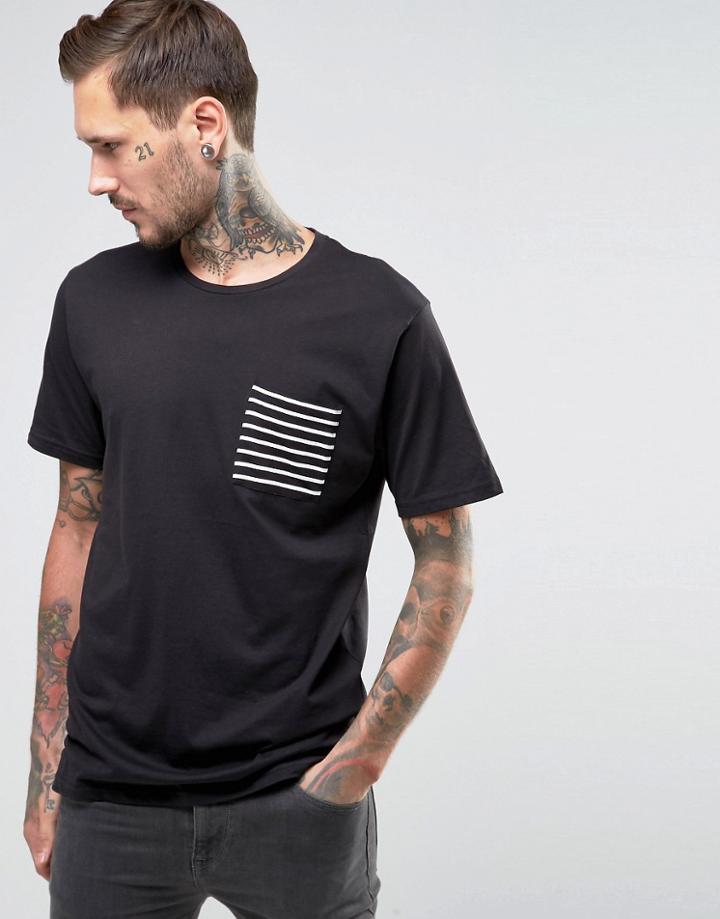 Troy Pocket T-shirt - Black