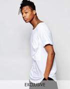 Unplugged Museum T-shirt With Large Pocket - White