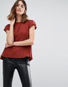 Vero Moda Cap Sleeve Swing Top - Copper