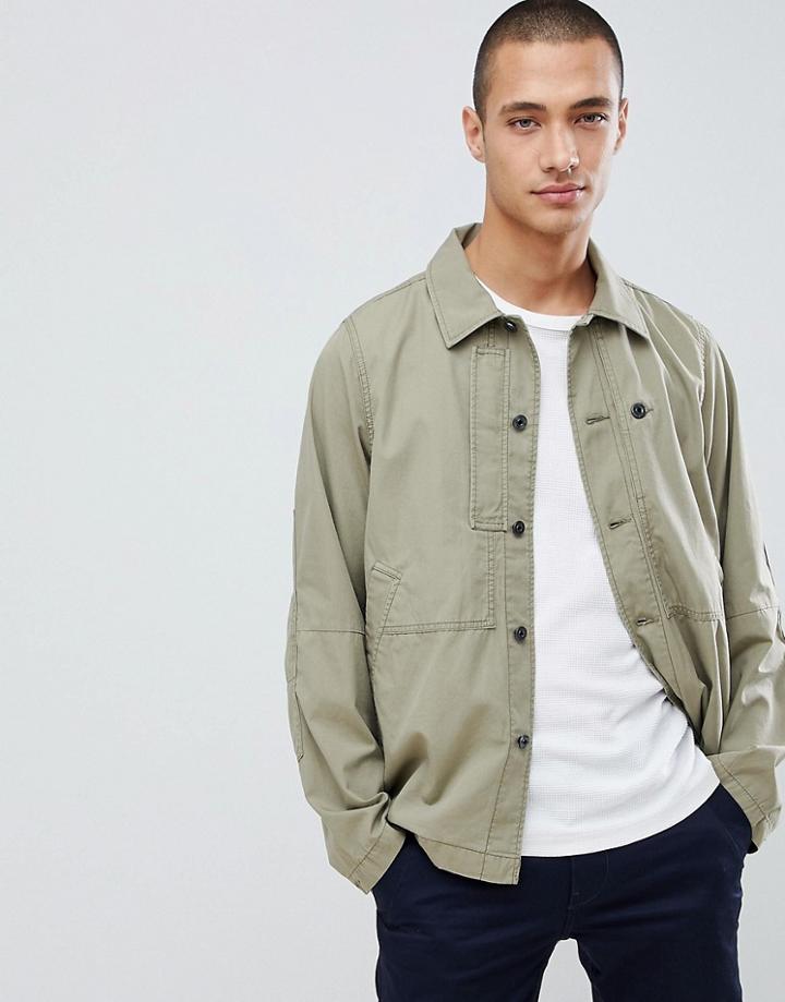 G-star Rackam Khaki Overshirt - Green