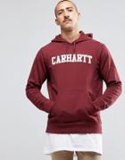 Carhartt Wip College Hoodie - Burgundy