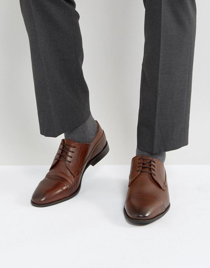 New Look Formal Shoes With Toe Cap In Tan - Tan