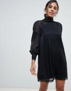 Ted Baker Anneah Lace Mini Dress - Black