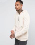 Asos Oversized Hoodie With Patch Pocket - Black