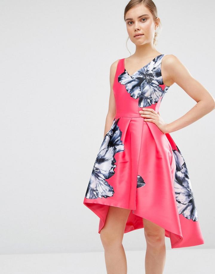 Coast Ursula Floral Print Dress - Pink