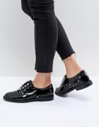 Stradivarius Stud Brogue - Black