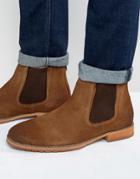 Call It Spring Draun Suede Chelsea Boots - Tan