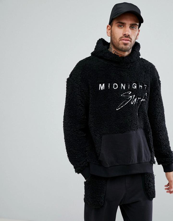 Midnight Surf Borg Hoodie - Gray