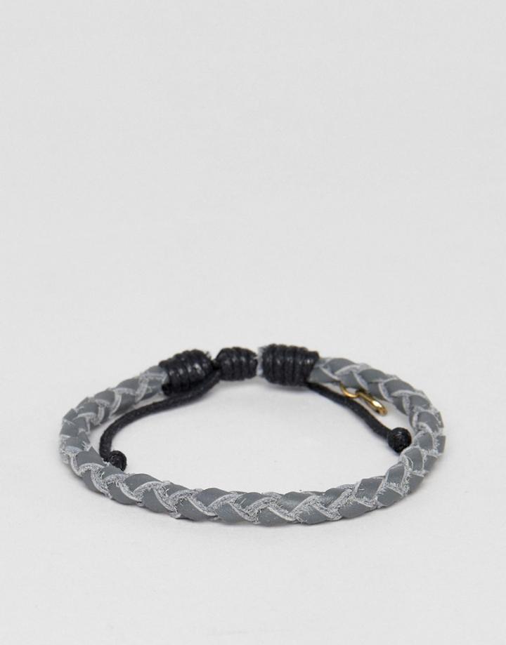 Classics 77 Gray Woven Bracelet - Gray
