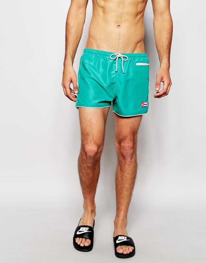 Oiler & Boiler East Hampton Swim Shorts - Green