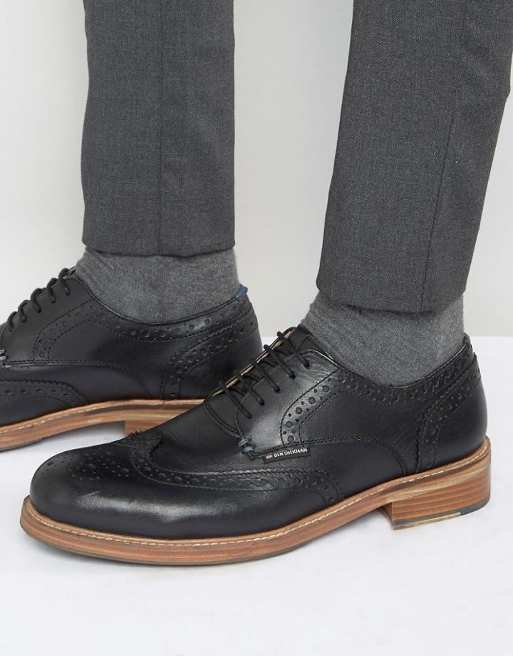 Ben Sherman Patrick Brogues - Black