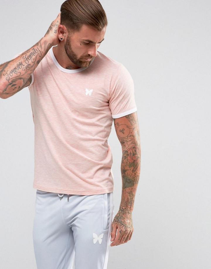 Good For Nothing Muscle Ringer T-shirt In Pink - Pink
