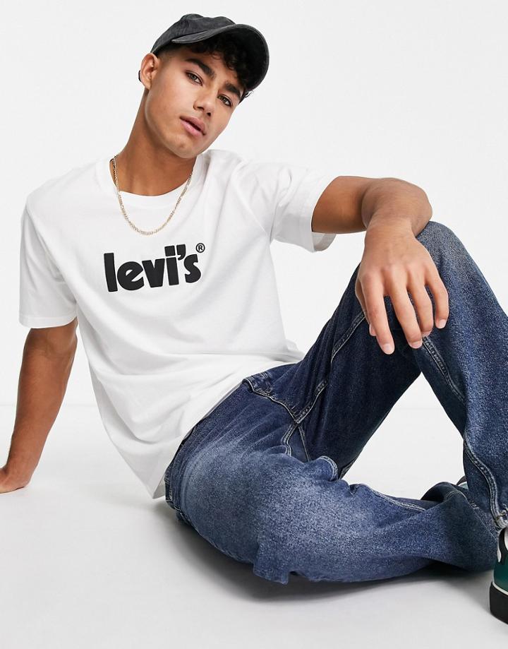 Levi's T-shirt With Poster Logo In White