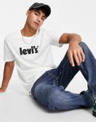 Levi's T-shirt With Poster Logo In White