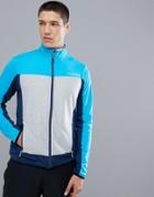Dare2b Hybrid Mid Layer Color Block Top - Blue