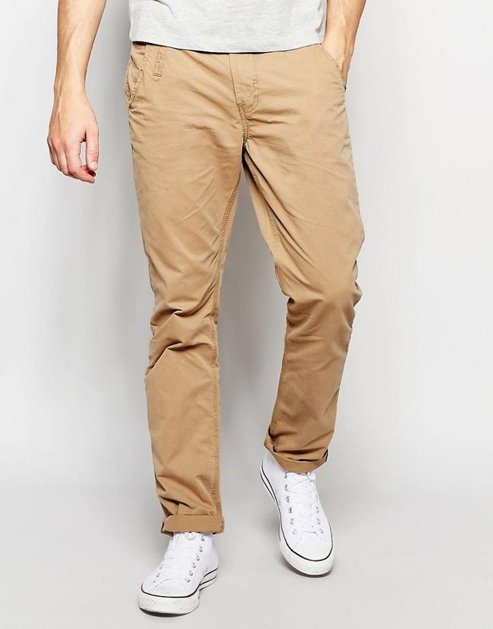 Blend Chinos Twister Slim Fit In Lead Gray - Lead Gray