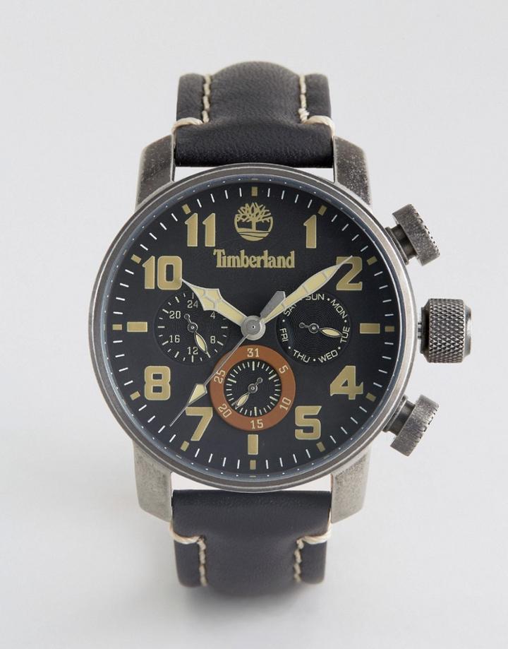 Timberland Mascoma Watch In Black - Black