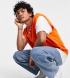 Reclaimed Vintage Inspired Oversized Sweater Vest In Bright Orange