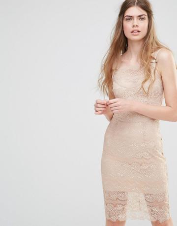 Body Frock Wedding Paradise Dress - Nude
