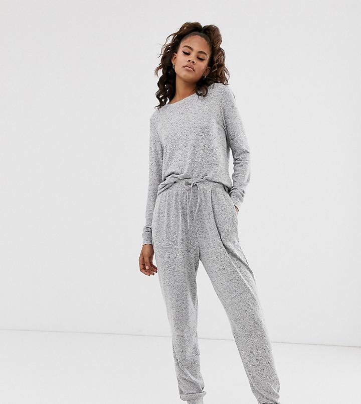 Asos Design Tall Mix & Match Lounge Super Soft Brushed Jogger-gray