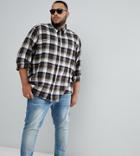 Replika Plus Long Sleeve Shirt In Check - Green