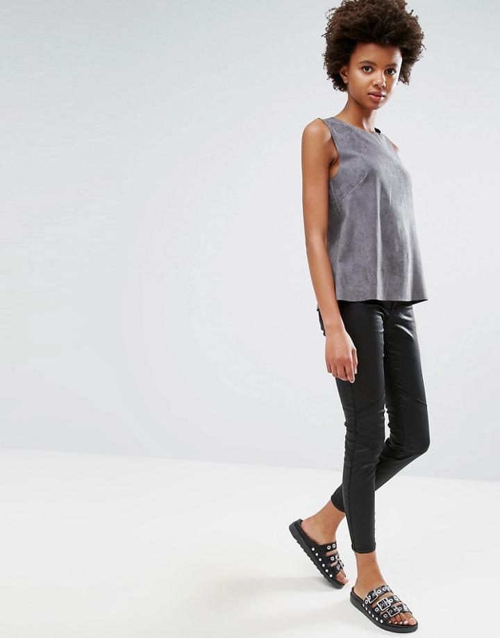 Dex Coated Jean - Black
