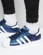 Adidas Originals Superstar Sneakers In Blue S75875 - Blue