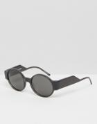 Kaibosh Untamed Round Sunglasses - Black
