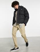 Dickies Glacier View Puffer Jacket In Black