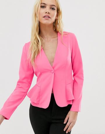 Unique21 Tailored Jacket - Pink