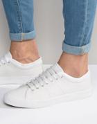 Fred Perry Kendrick Cuff Leather Sneakers - White
