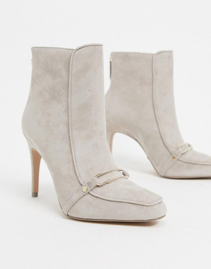 Reiss Boots In Mink-neutral