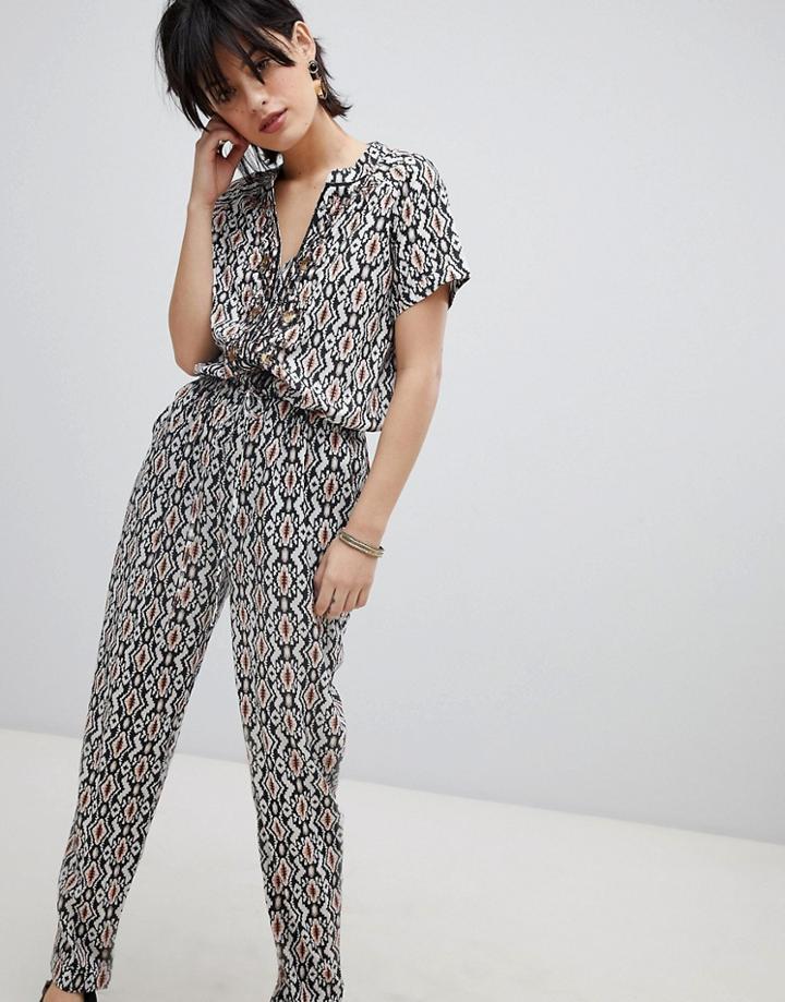 Deby Debo Charley Tile Print Jumpsuit - Multi