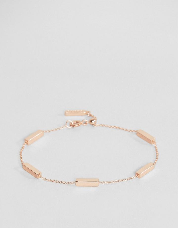 Olivia Burton Bar Chain Bracelet - Gold
