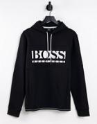 Boss Athleisure Soody 1 Overhead Hoodie In Black