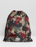 Adidas Originals X Pharrell Williams Hu Camo Drawstring Bag - Multi