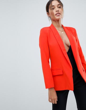Missguided Tailored Blazer - Red