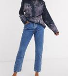 Reclaimed Vintage Inspired The 91' Mom Jean In Classic Blue-blues