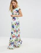 Lavand Floral Maxi Dress - Multi