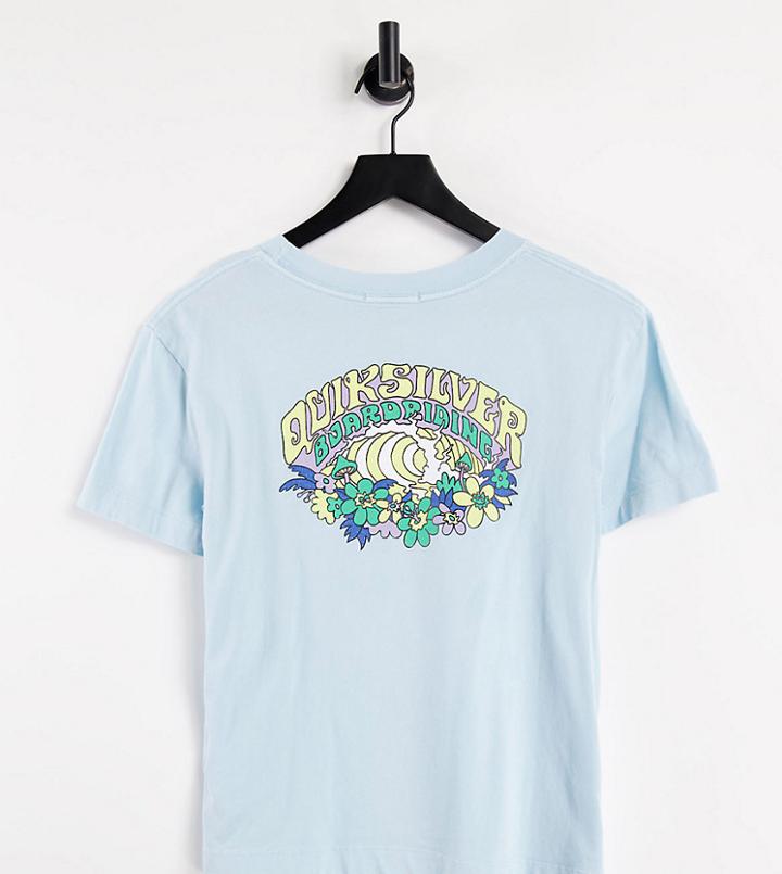 Quiksilver Ocean Picture T-shirt In Blue - Exclusive To Asos-blues