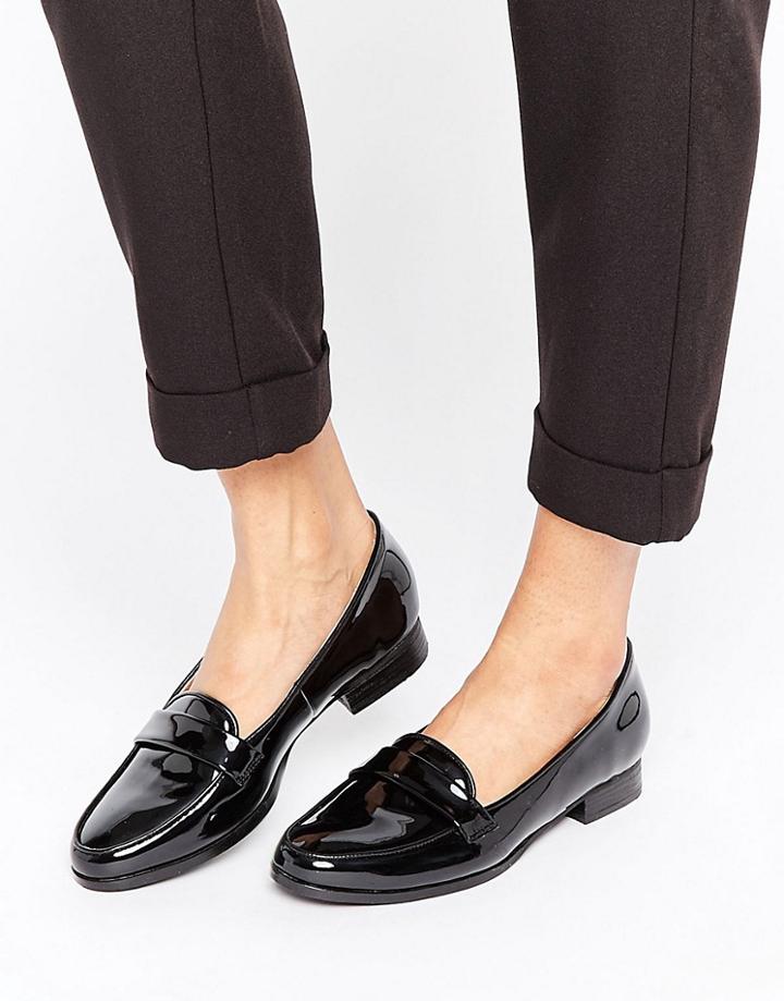 Raid Aine Black Loafers - Black