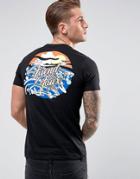 Friend Or Faux Illingworth Back Print T-shirt - Black
