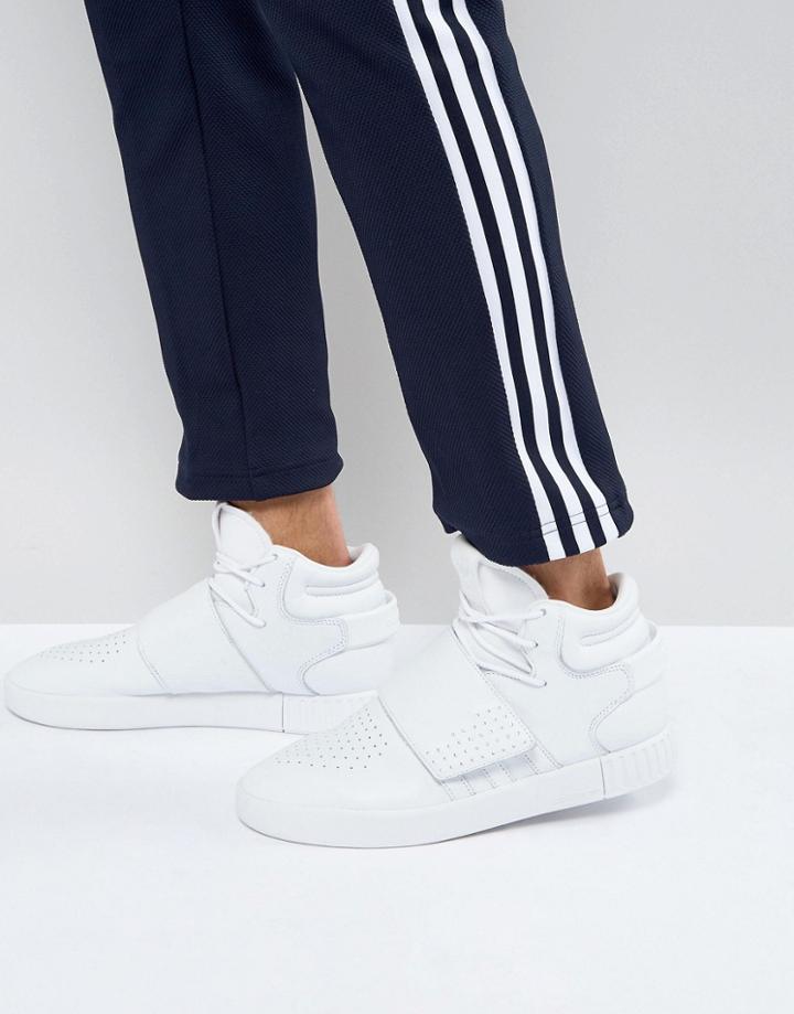 Adidas Originals Tubular Shadow Sneakers In White - White