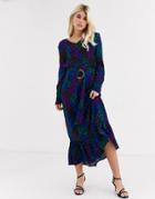 Fabienne Chapot Carlotta Patchy Leopard Midi Dress