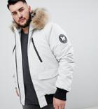 Good For Nothing Parka Jacket In Stone Exclusive To Asos - Stone